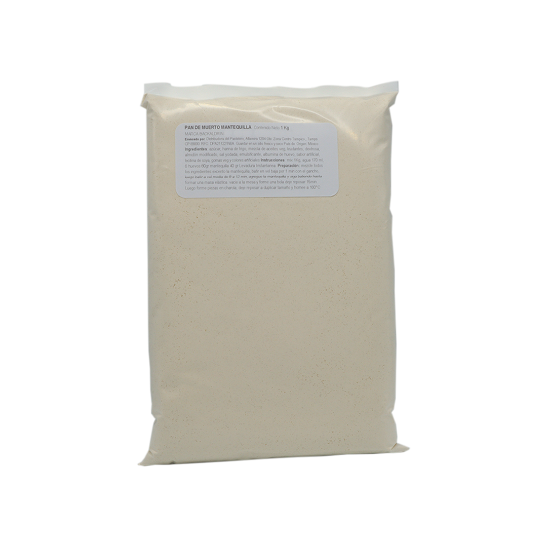 HARINA PREPARADA PAN DE MUERTO MANTEQUILLA 1 KG BACKALDRIN