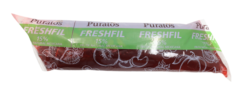 MERMELADA FRESA 15% FRESHFIL MANGA 1 KG PURATOS