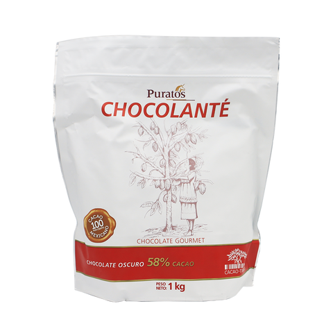 Chocolante - Oscuro 58% Cacao - 1 Kg
