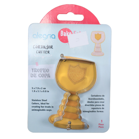 CORTADOR GALLETAS ACERO INOXIDABLE CALIZ 8.5 X 15 CM ALEGRIA CTR00000021