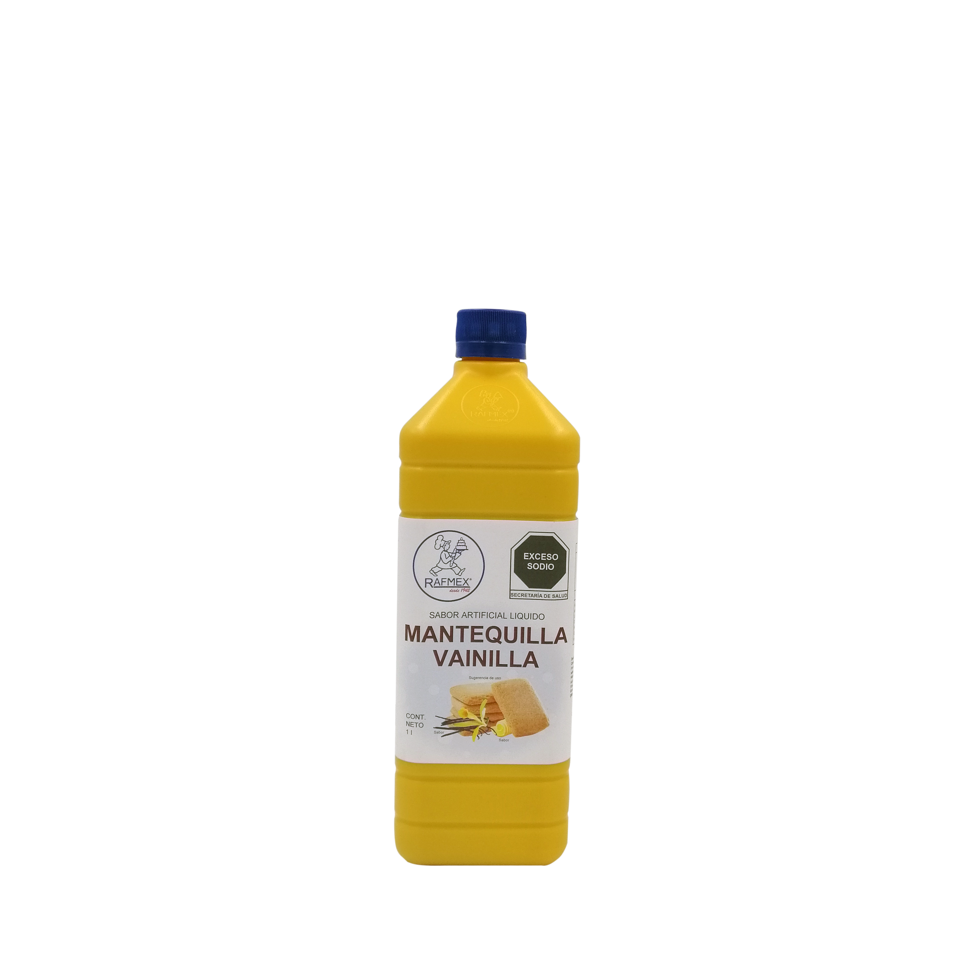 ESENCIA MANTEQUILLA VAINILLA FRASCO 1 LT 71131 RAFMEX