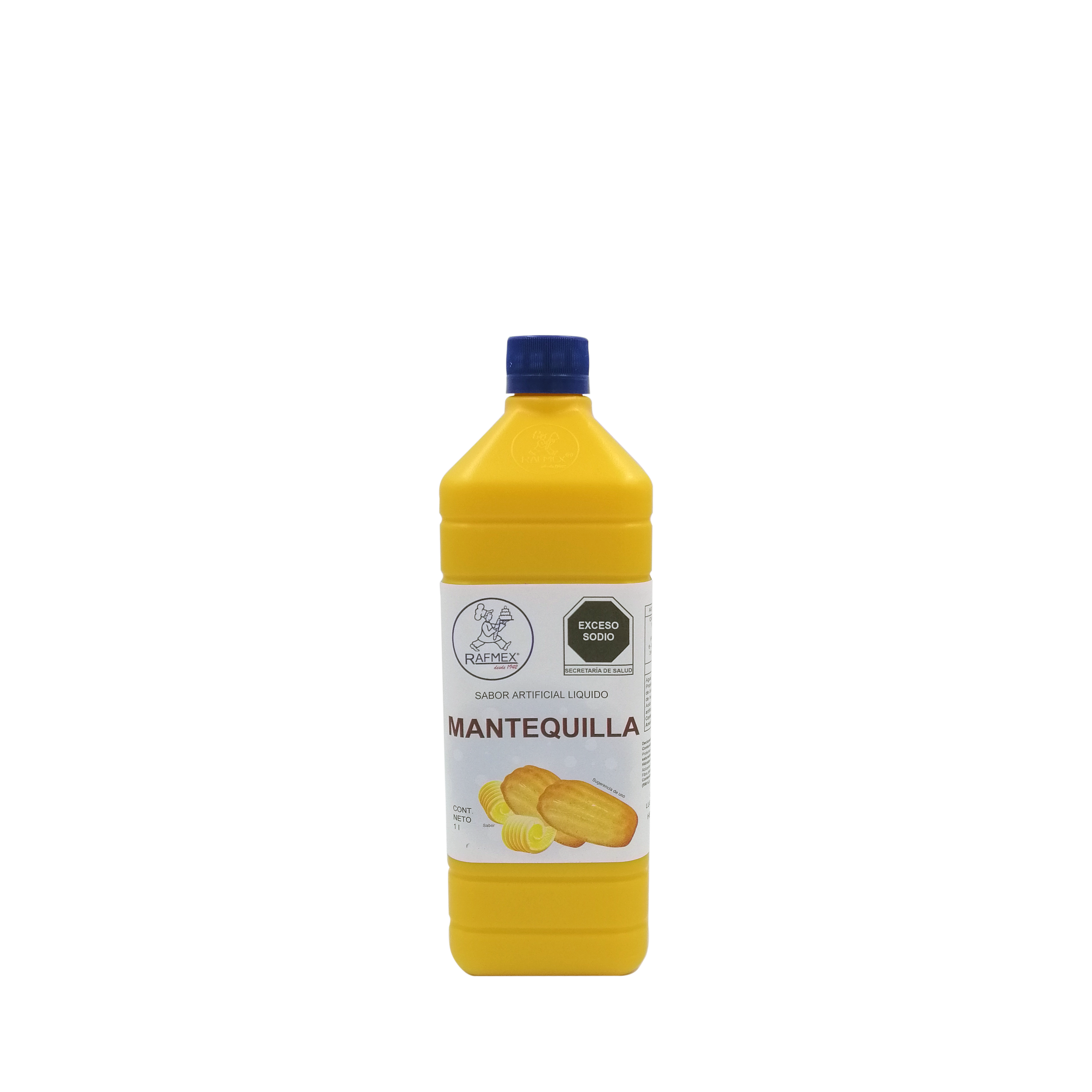 ESENCIA MANTEQUILLA FRASCO 1 LT 71101 RAFMEX