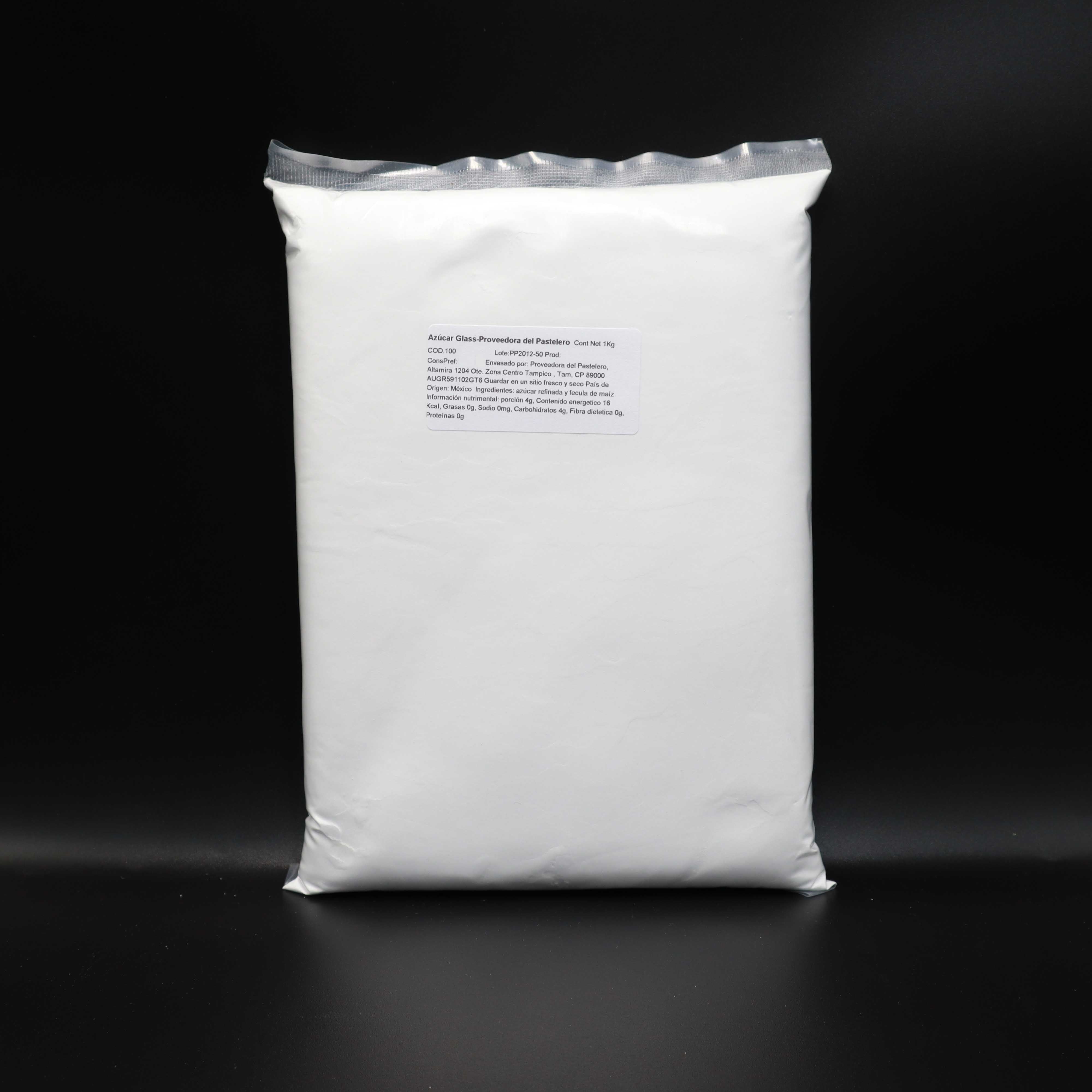AZUCAR GLASS BOLSA 1 KG PASTELERO