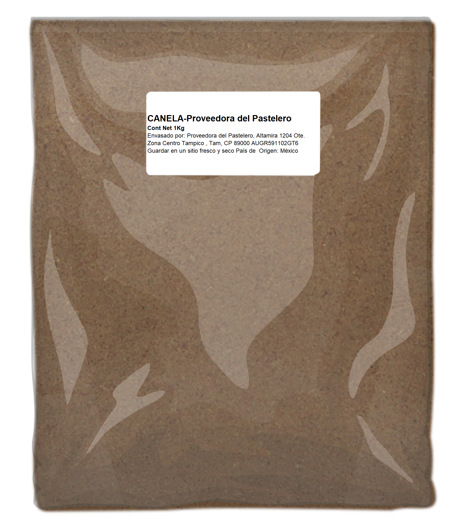 CANELA MOLIDA BOLSA 1 KG 71010 RAFMEX