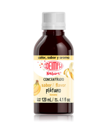 Concentrado para Helado sabor Platano - Natura - Deiman - 120 ml