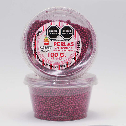 Perla Diamantada - Mini - Fucsia - 100gr - Marse