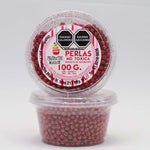 Perla Diamantada - Mediana - Rojo - 100gr - Marse