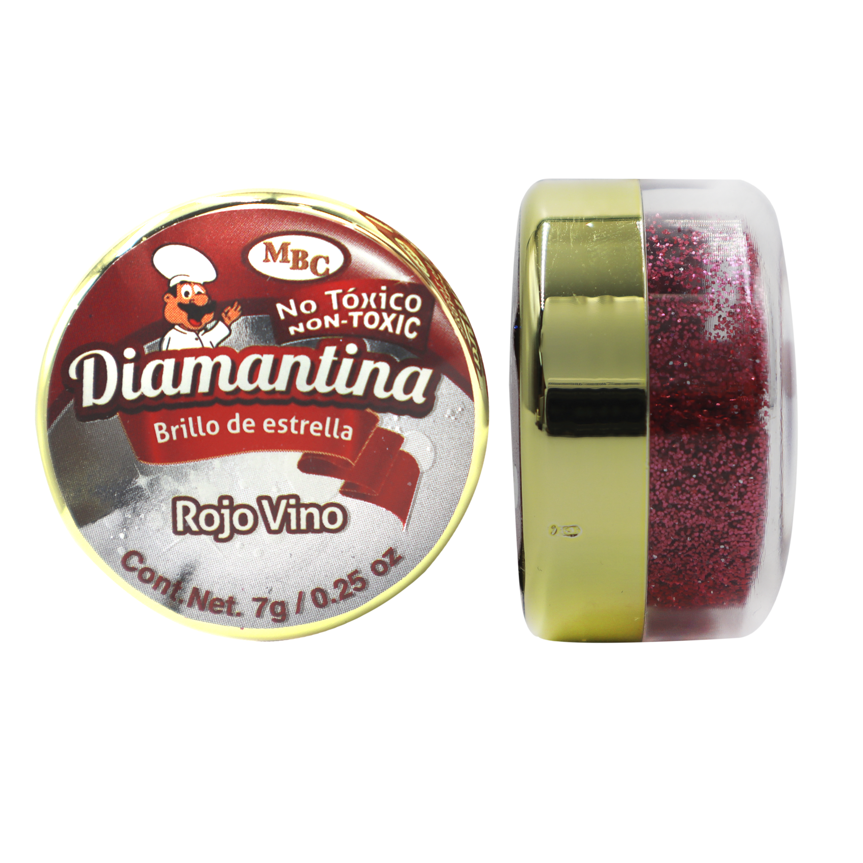 DIAMANTINA ROJO VINO 7 GR MA BAKER