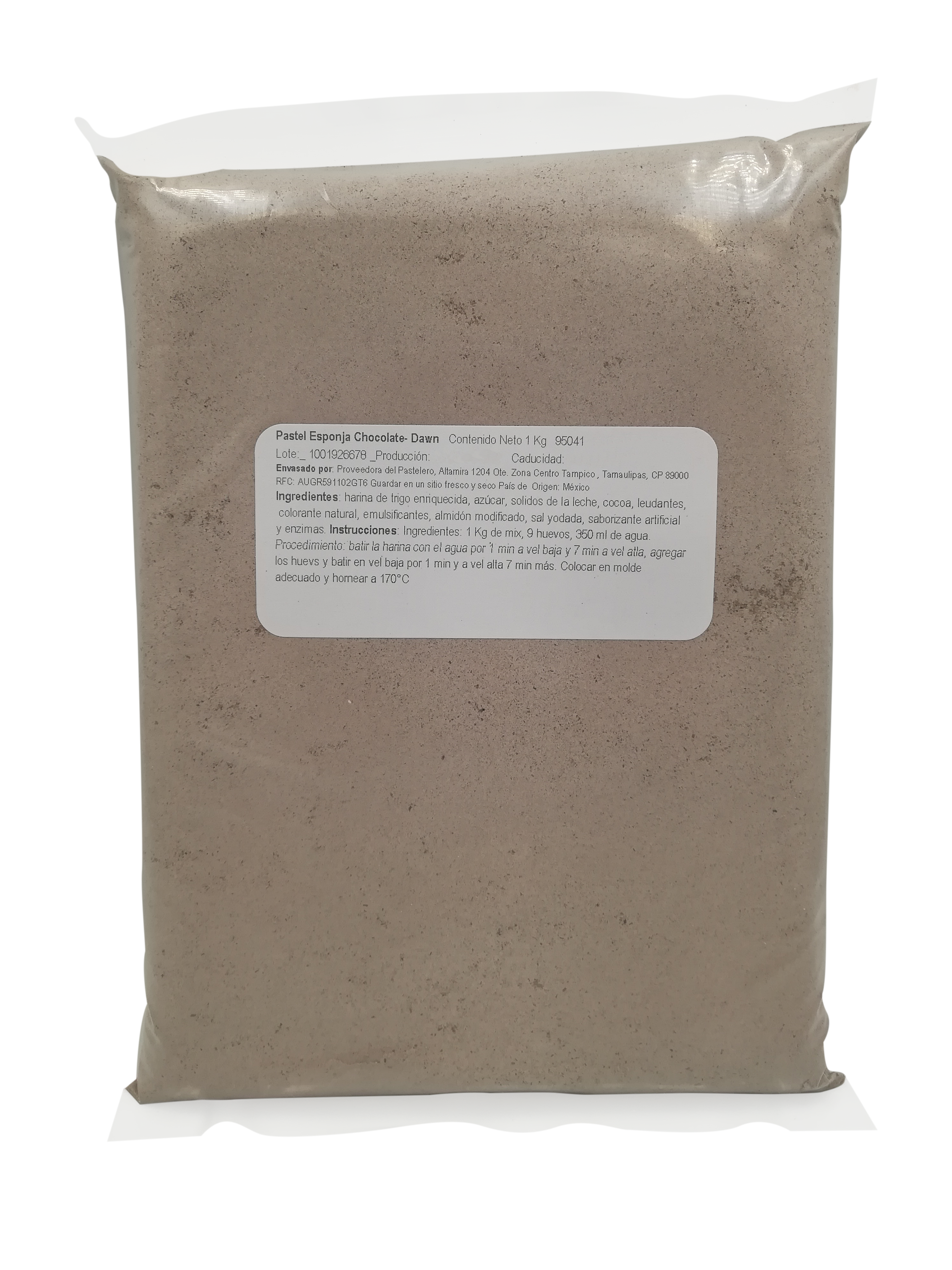 HARINA PREPARADA ESPONJA CHOCOLATE 1 KG DAWN