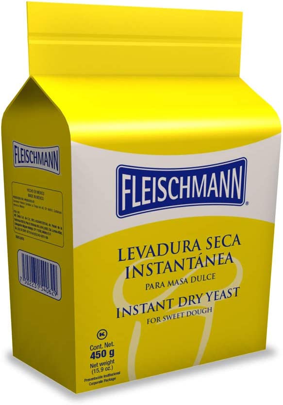 LEVADURA INSTANTANEA DULCE 450 GR FLEISCHMANN