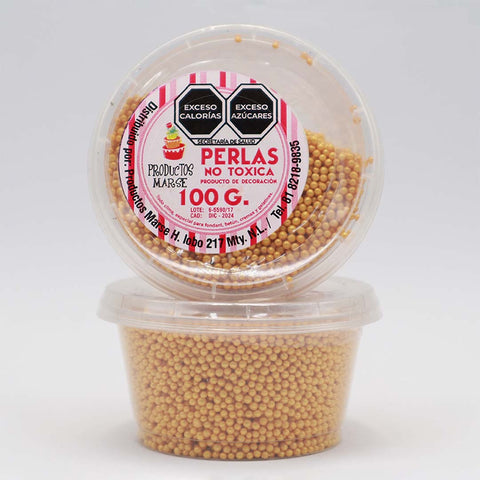 Perla Nacarada - Mini - Oro - 100gr - Marse