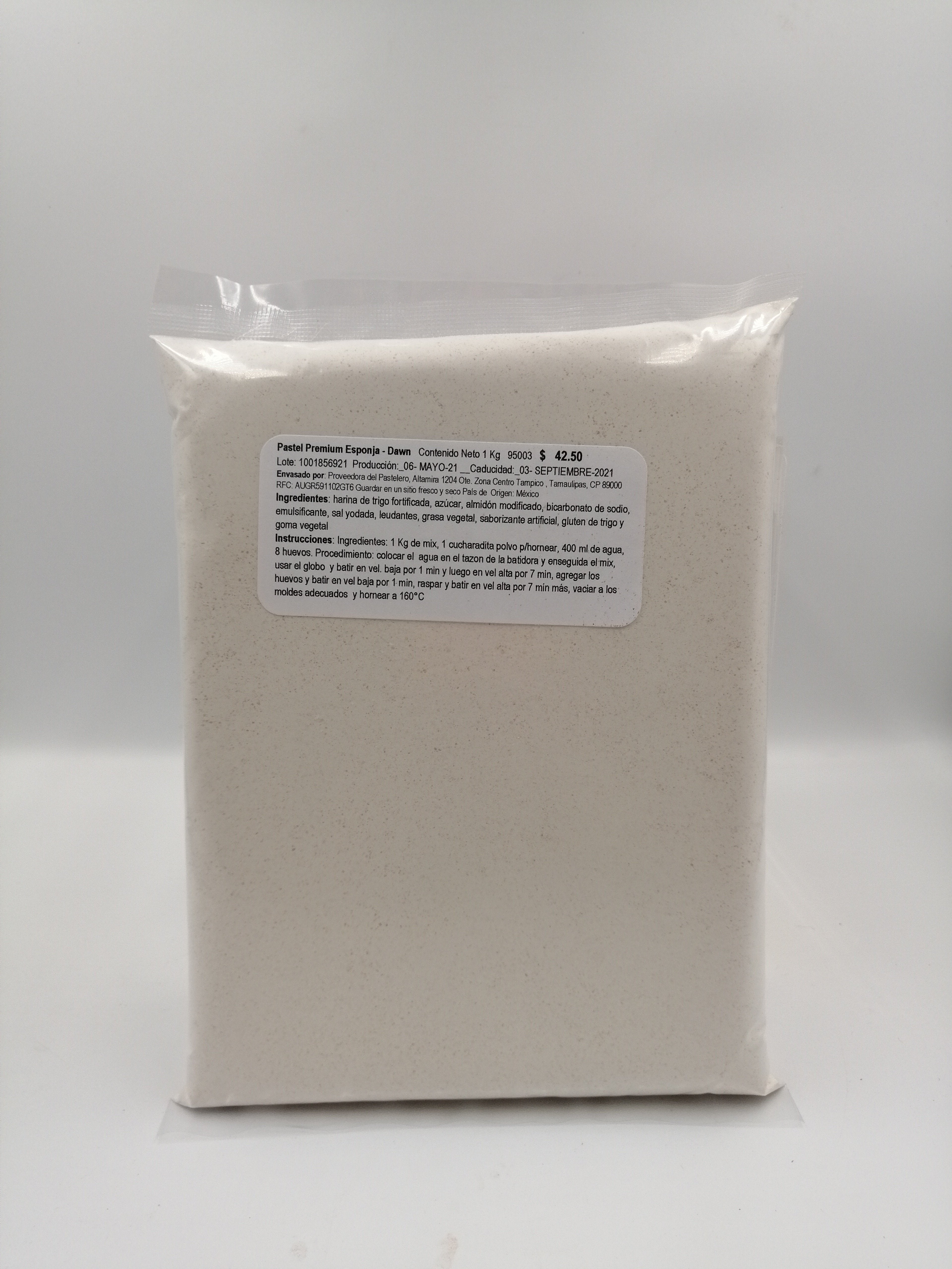 HARINA PREPARADA PREMIUM ESPONJA 1 KG DAWN