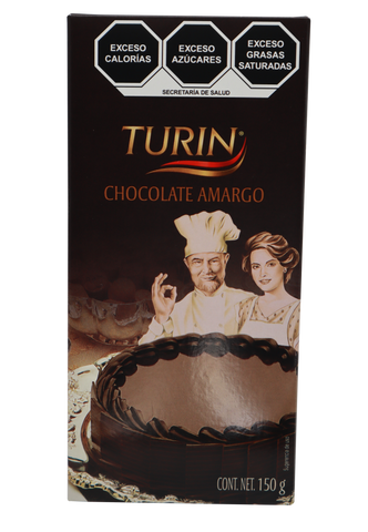 Tablilla de Chocolate - Amargo - 150gr - Turin