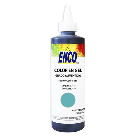 Color en Gel - Enco - 250g - Turquesa