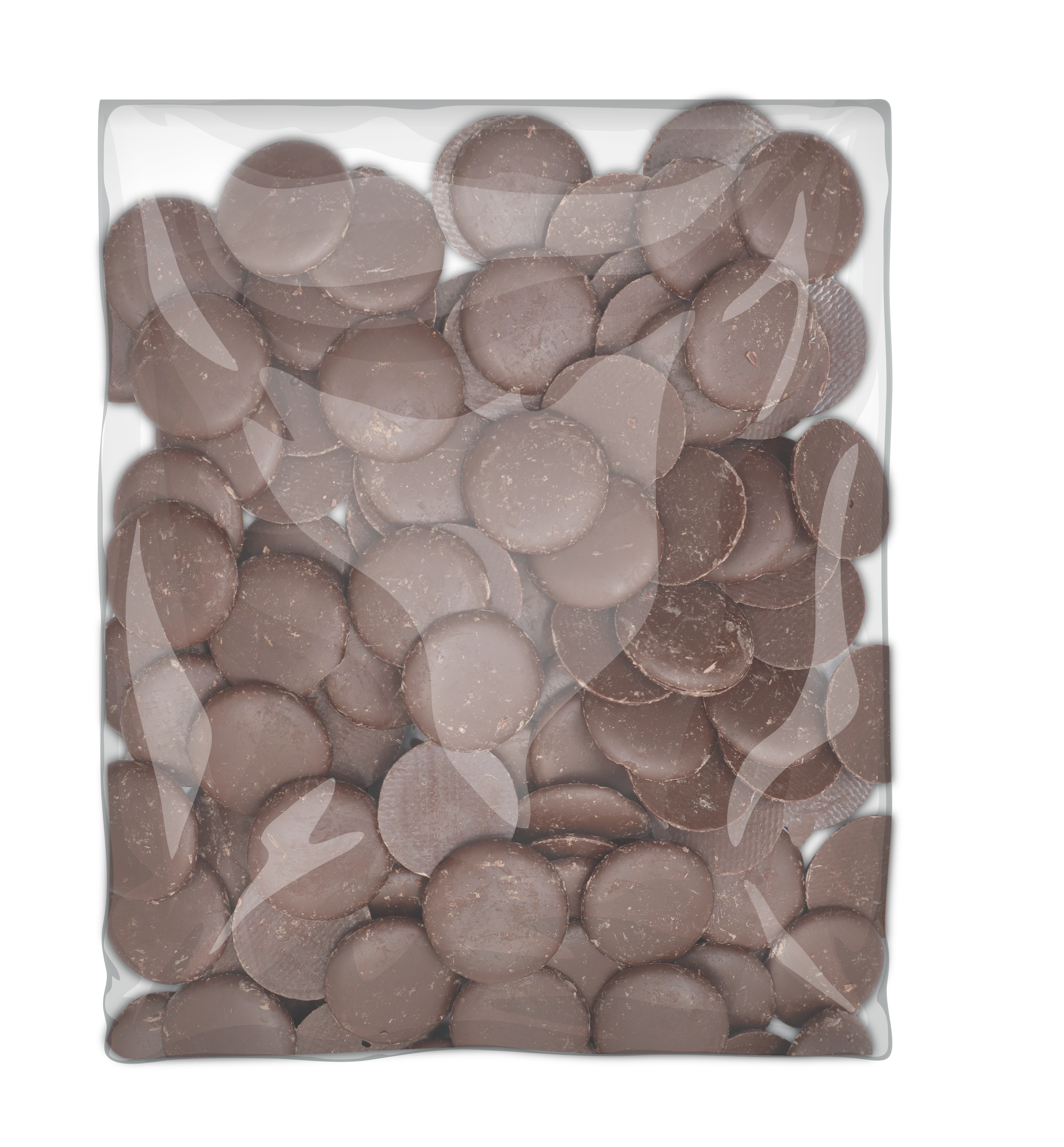 LUNETA SABOR CHOCOLATE SEMIAMARGO BOLSA 1 KG SICAO